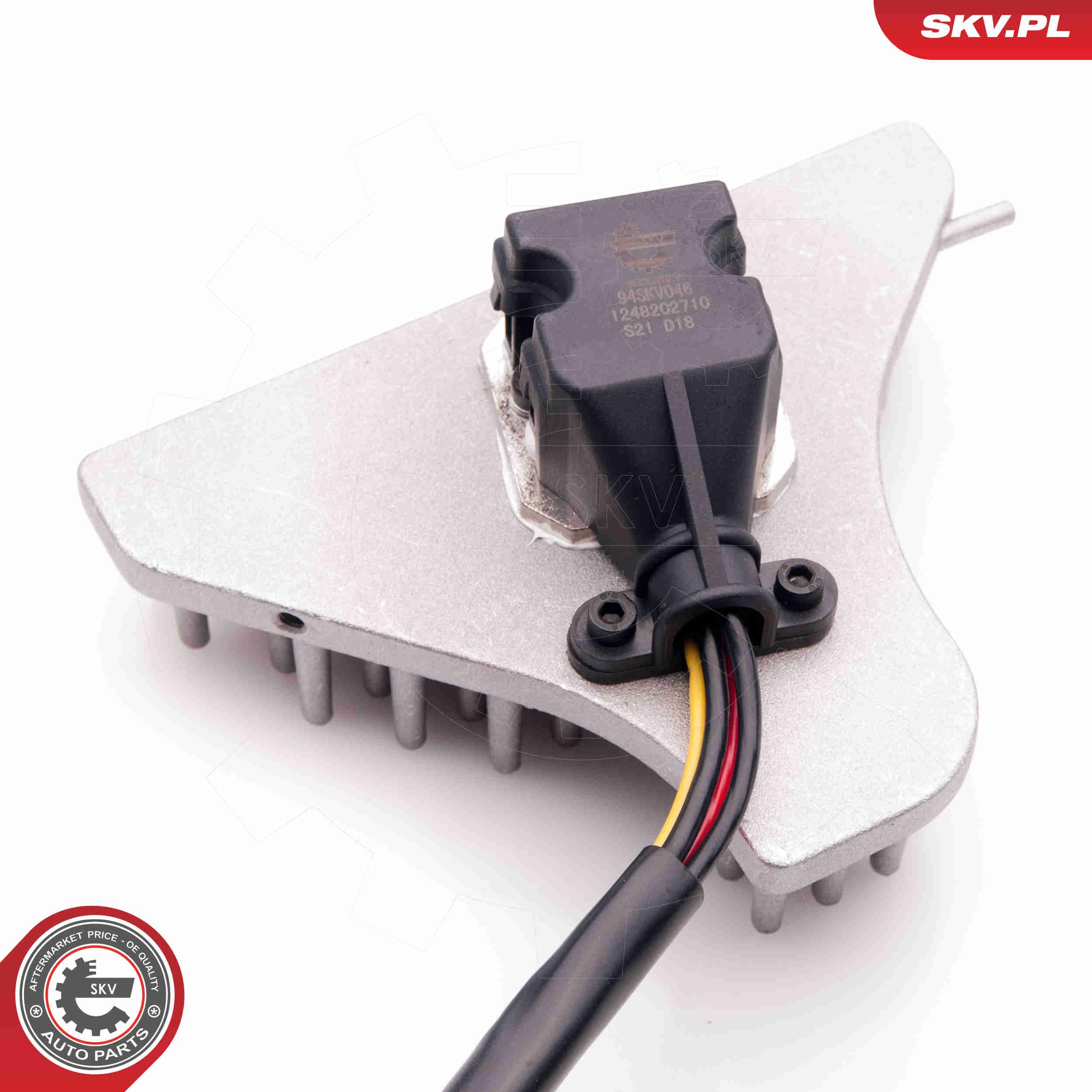 Widerstand, Innenraumgebläse