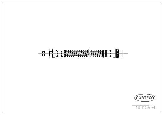 CORTECO 19018894 - Bremsschlauch