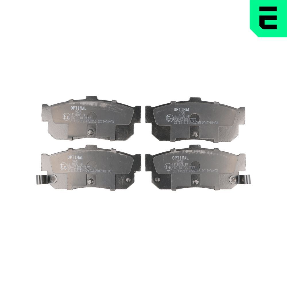 Brake Pad Set, disc brake BP-09728