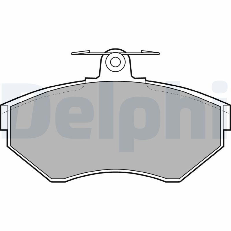 Brake Pad Set, disc brake LP1409