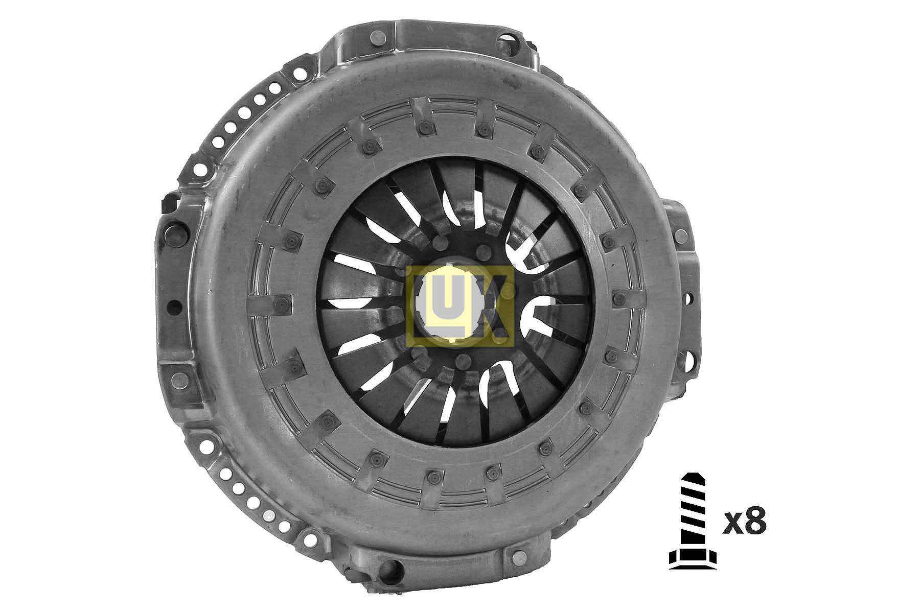 Plato de presión de clutch