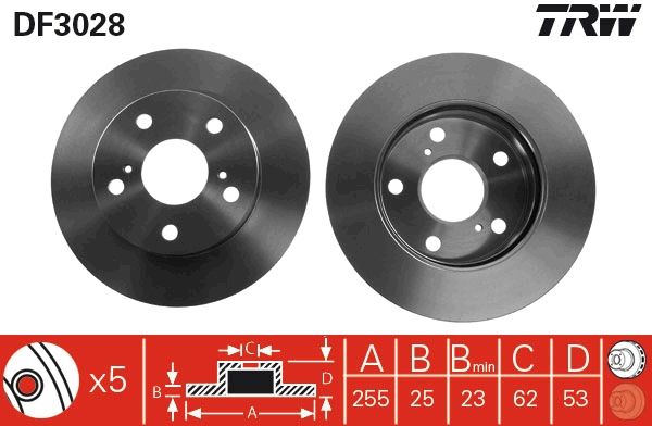 Brake Disc DF3028