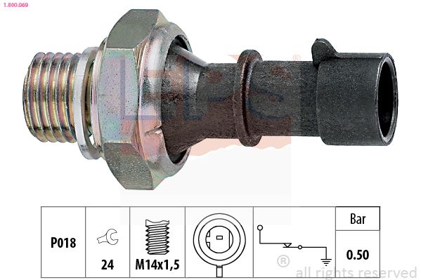 Oil Pressure Switch 1.800.069