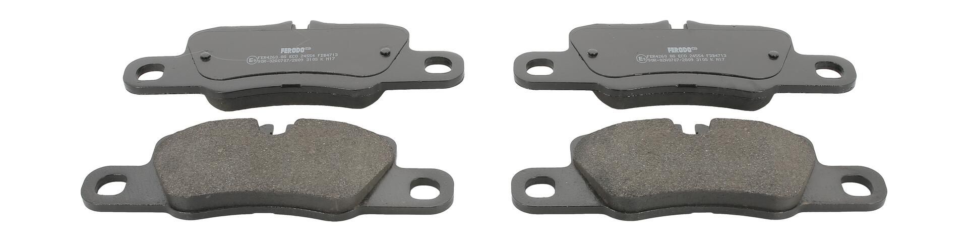 FERODO FDB4713 - Bremsbelagsatz, Scheibenbremse FUSE+ Technology