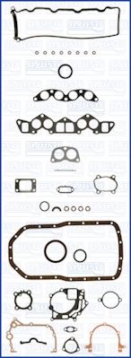 Juego completo de empaques, motor