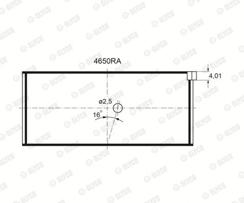 4650RA GLYCO csapágy