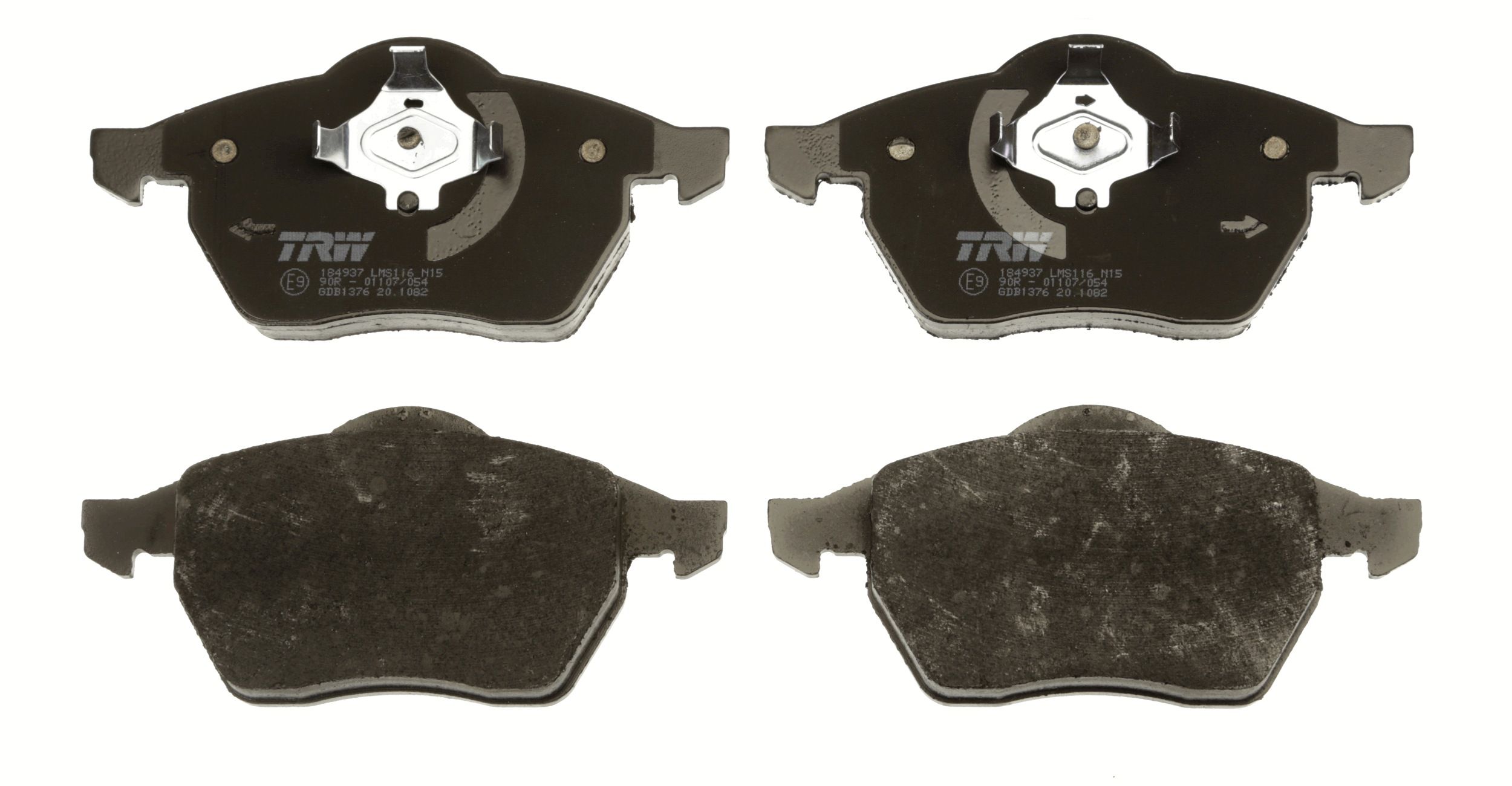 TRW DISC BRAKE PADS - TecDoc 2