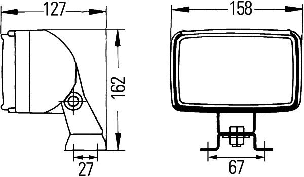 Arbeitsscheinwerfer