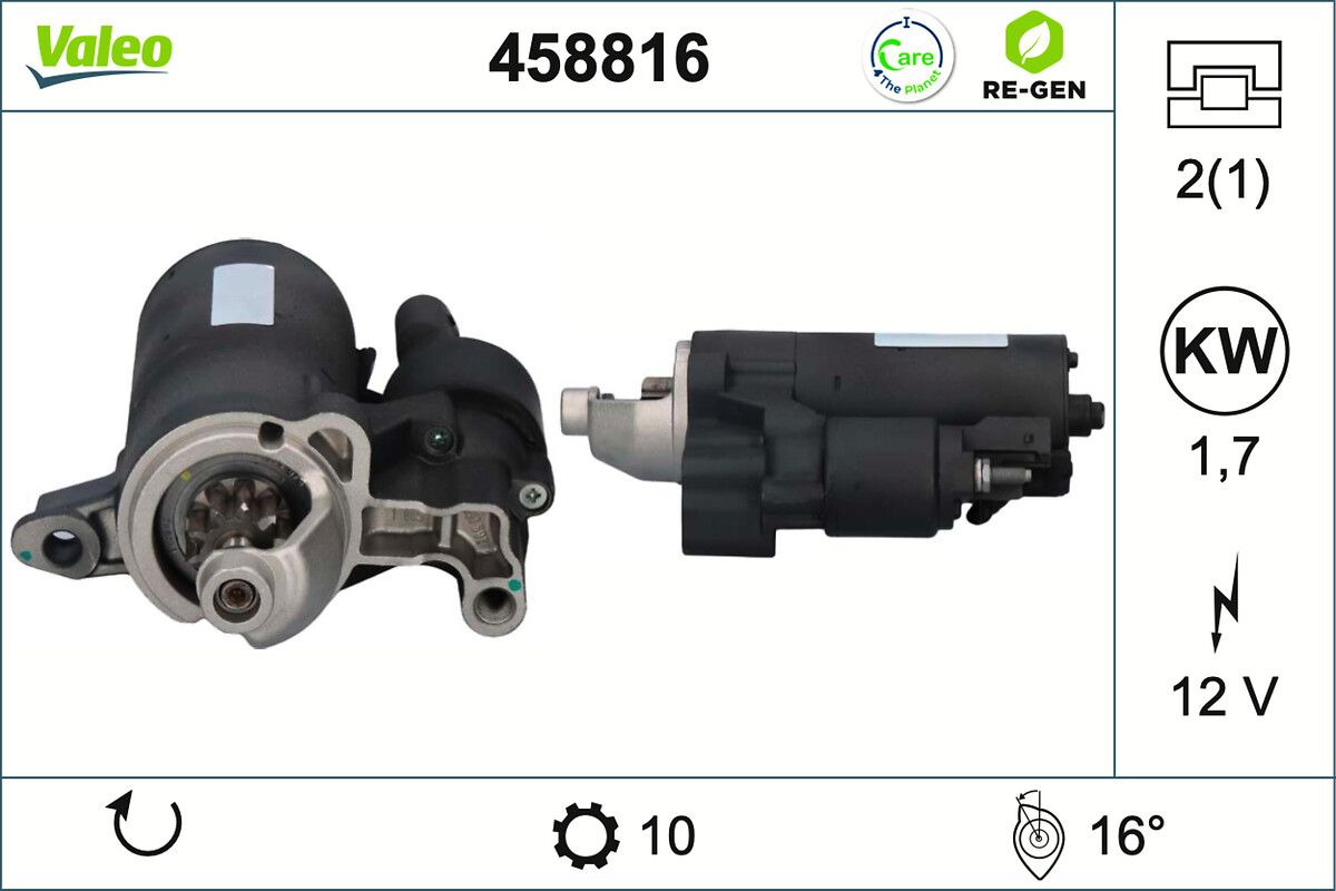 VALEO 458816 - Starter