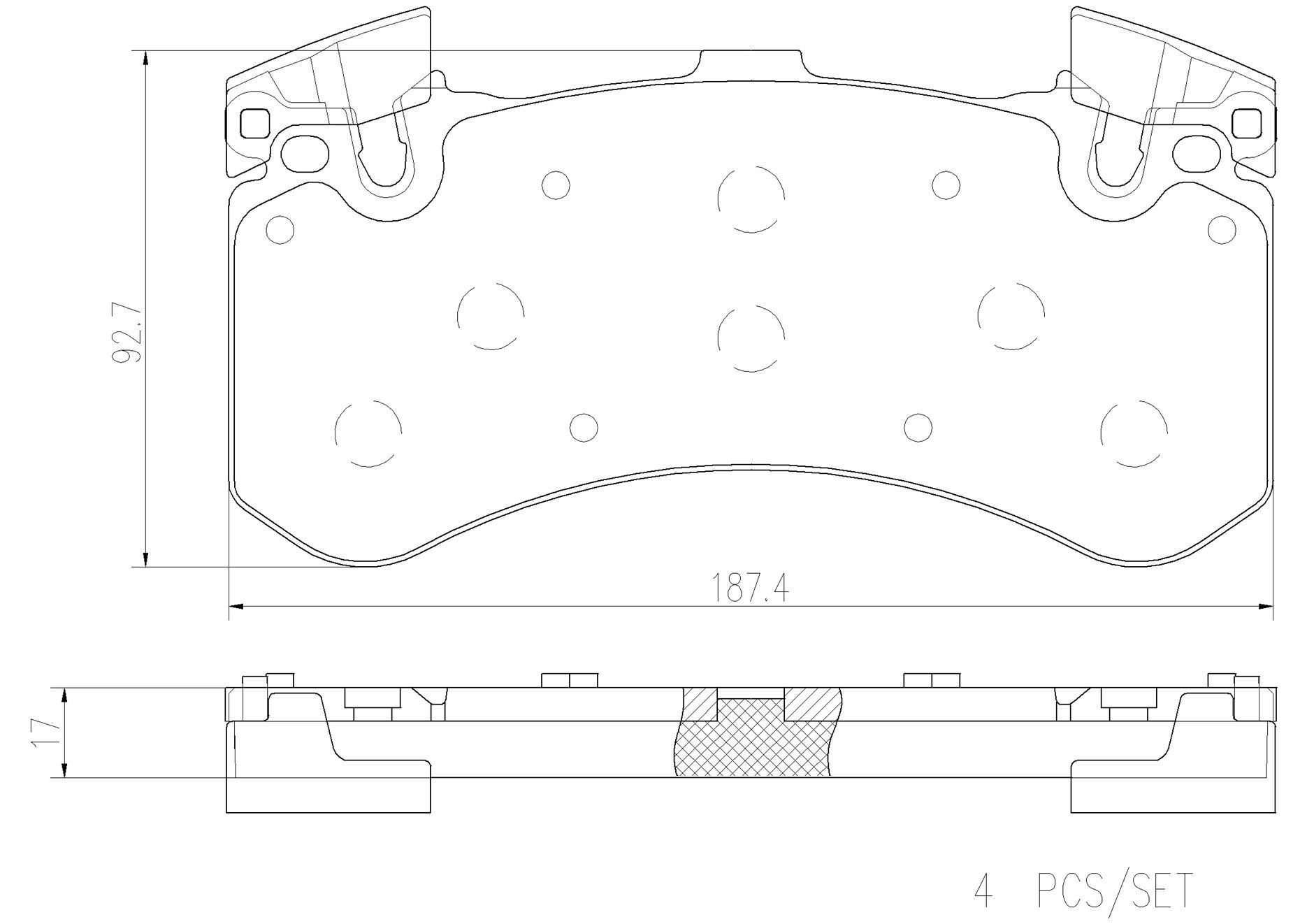 AUDI S6 4.0 TFSI LE C7 12-15 (FRT) - TecDoc Only