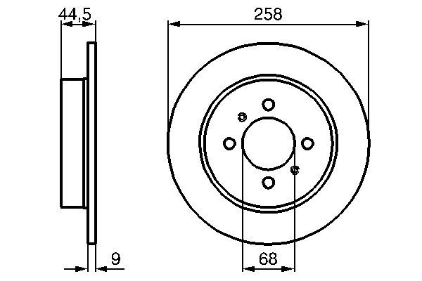 Brake Disc 0 986 478 836