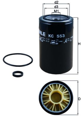 Filtro combustible