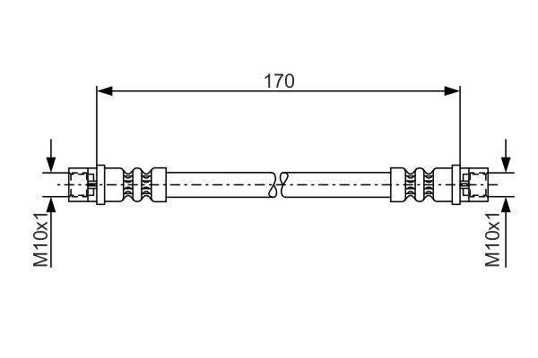 Brake Hose 1 987 476 010