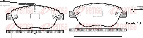Premium Front Brake Pad Set Premium Front Brake Pad Set