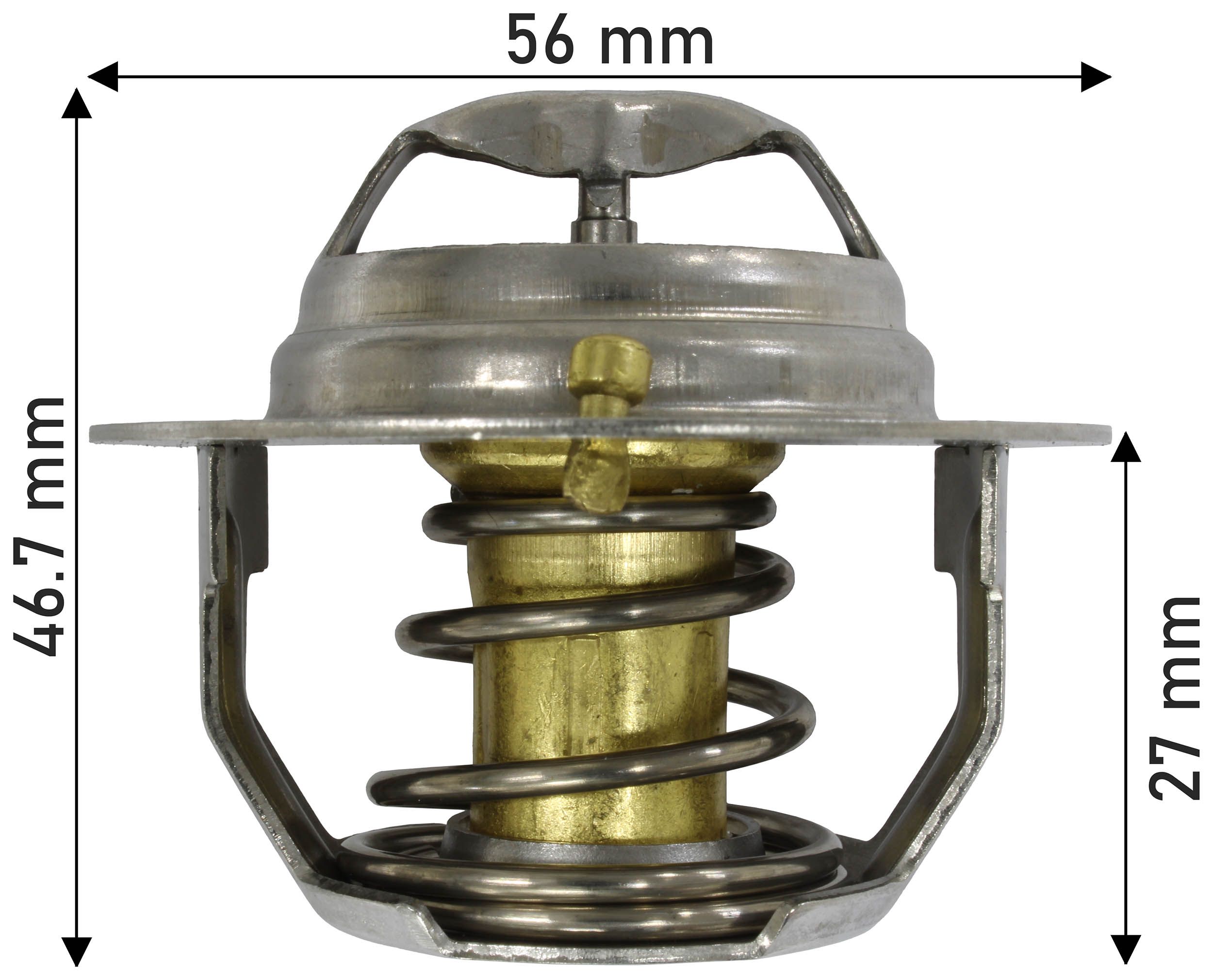 THERMOSTAT 56MM DIA 77C PEUGEOT/SUBARU - TecDoc Only
