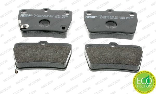 Brake Pad Set, disc brake FDB1531