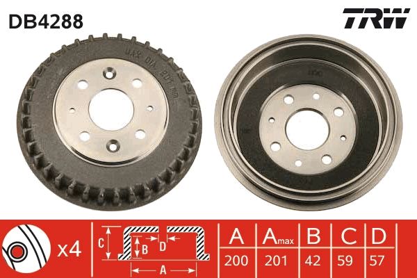 TAMBOUR DE FREIN  9900