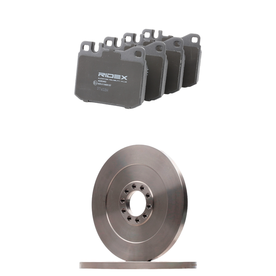 Remmenset, remschijf