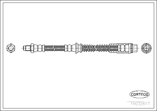 FLEXIBLE DE FREIN ROVER 75 (RJ),  0705