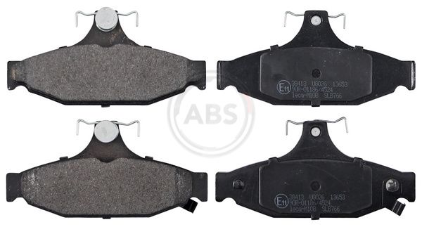 A.B.S. 38413 - Bremsbelagsatz, Scheibenbremse