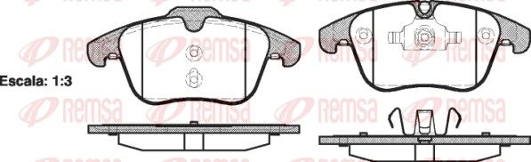 Premium Front Brake Pad Set Premium Front Brake Pad Set