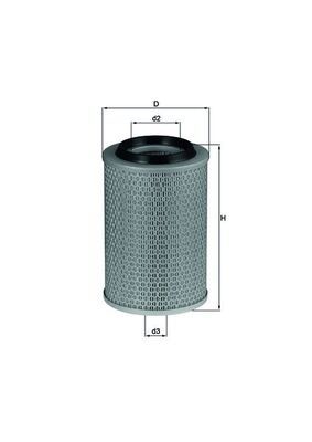 Air Filter LX 496