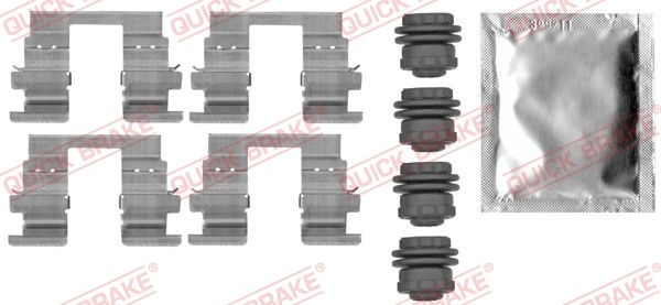 Accessory Kit, disc brake pad 109-0013