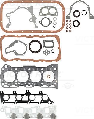 Juego completo de empaques, motor