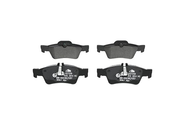 Brake Pad Set, disc brake 13.0460-7259.2