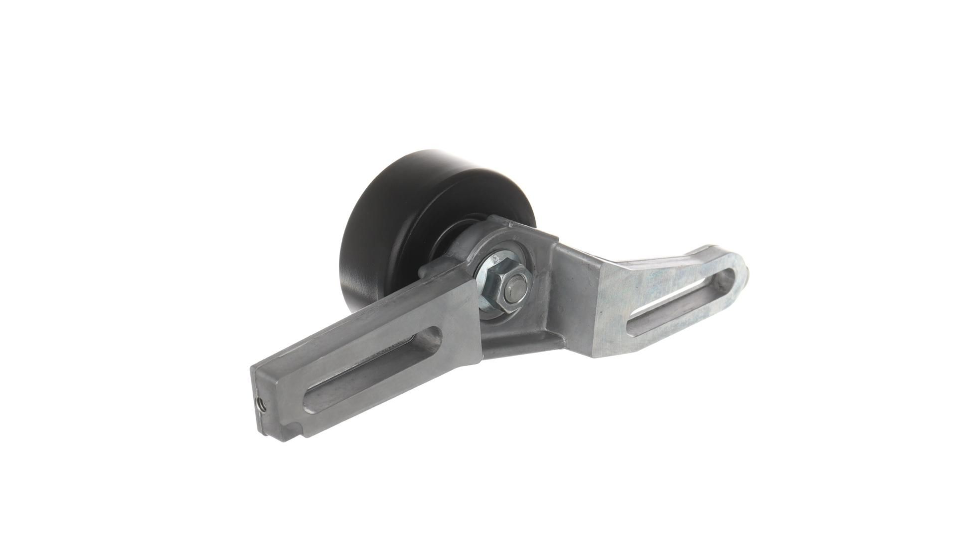 diržo įtempiklis, V formos rumbuotas diržas