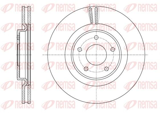 Brake Disc 61622.10