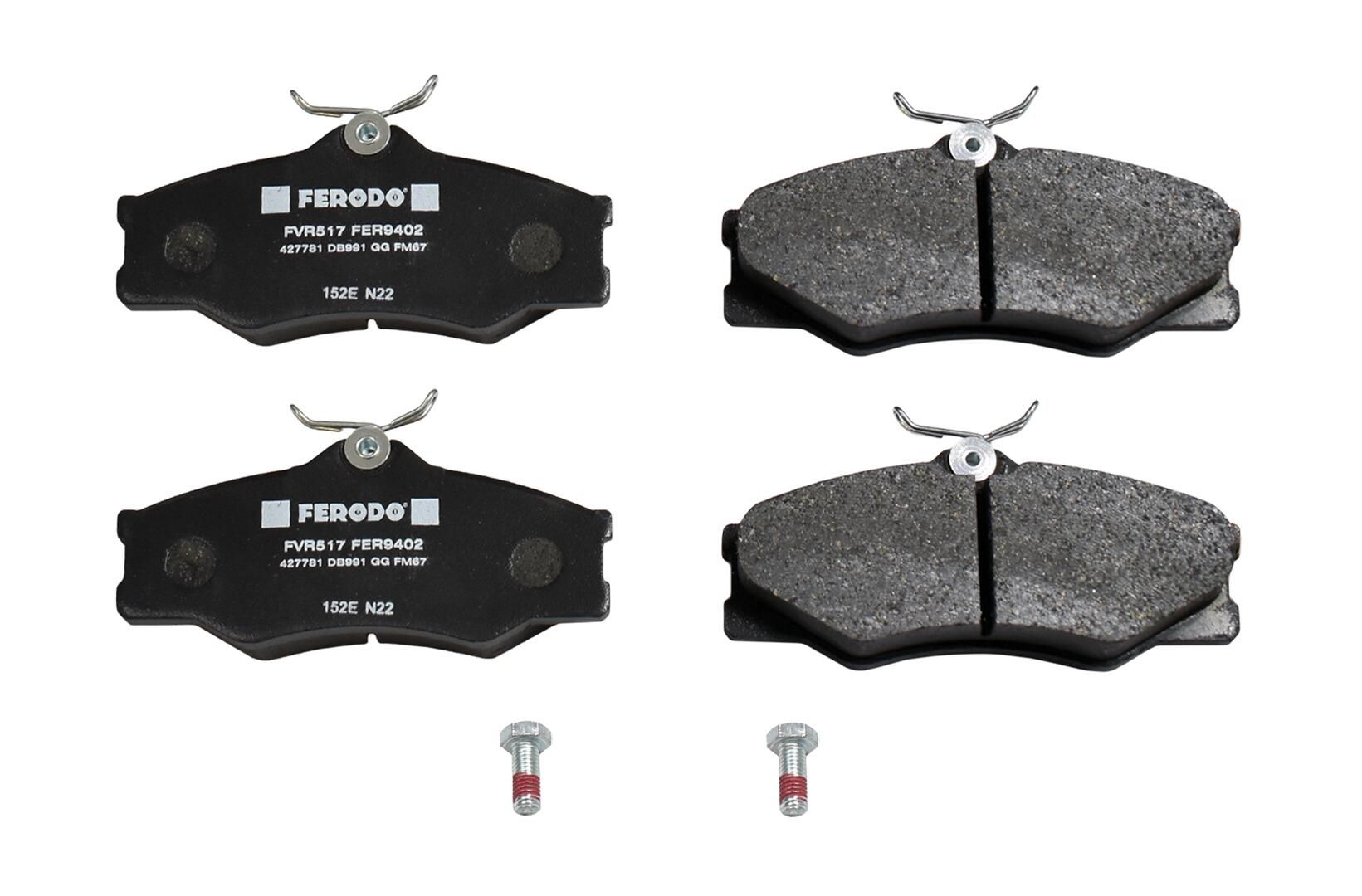 FERODO FVR517 - Bremsbelagsatz, Scheibenbremse PREMIER ECO FRICTION