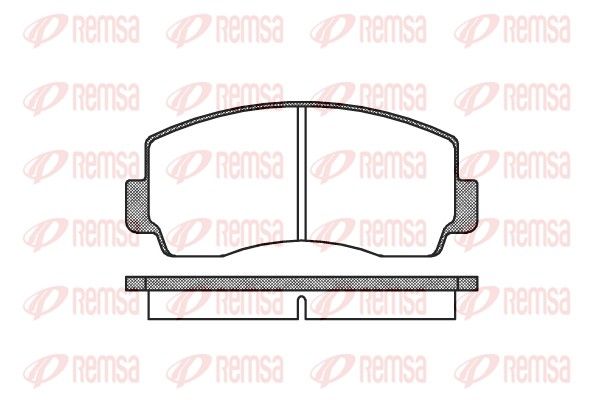 Premium Front Brake Pad Set