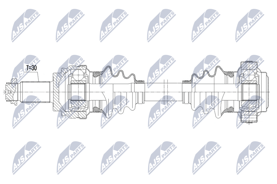 NTY NPW-BM-246 - Antriebswelle