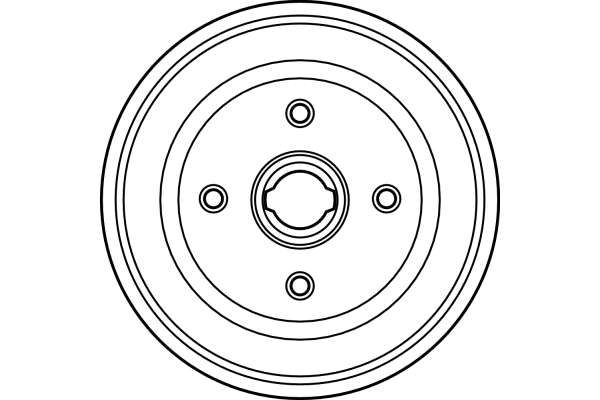 TRW BRAKE DRUM - TecDoc 2