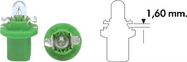 Gl&uuml;hlampe, Instrumentenbeleuchtung