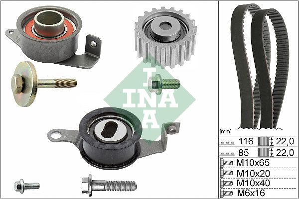 Timing Belt Kit 530 0010 10