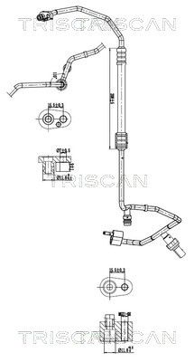 Hochdruck-/Niederdruckleitung, Klimaanlage