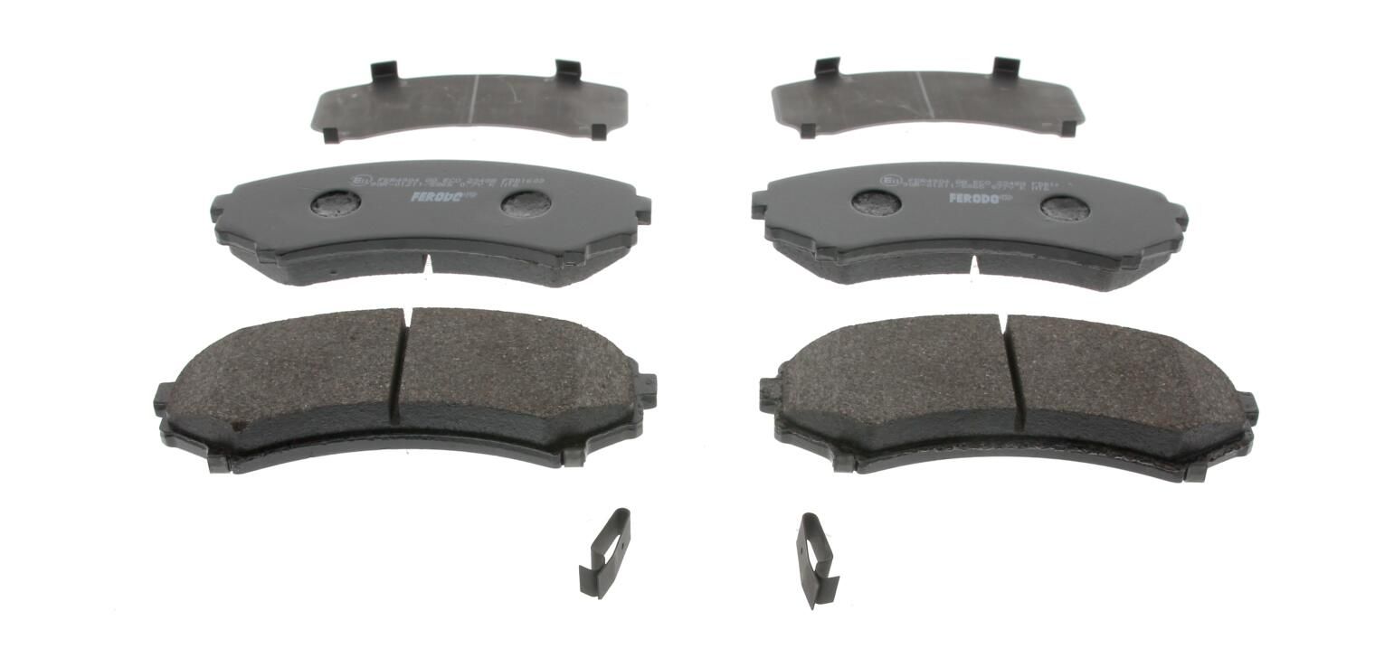 FERODO FDB1603 - Bremsbelagsatz, Scheibenbremse PREMIER ECO FRICTION