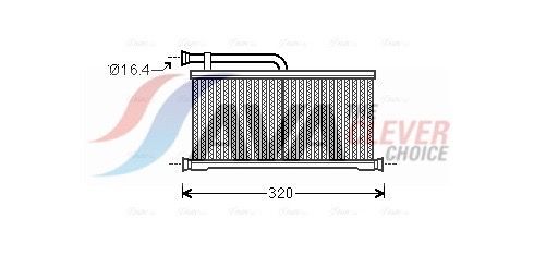Wärmetauscher, Innenraumheizung