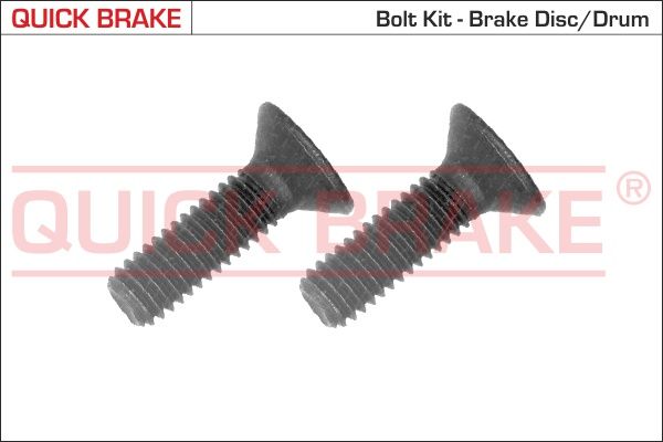QUICK BRAKE 11622K - Schraubensatz, Bremsscheibe