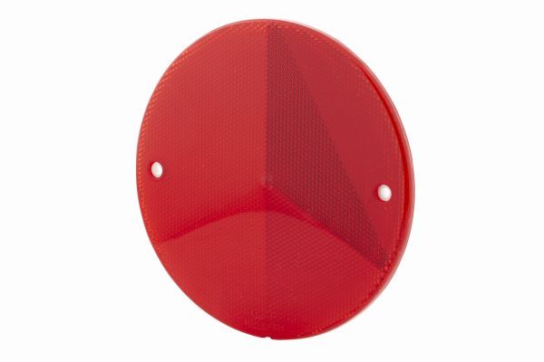 CATADIOPTRE ROND VIS+TRIANGLE ROUGE