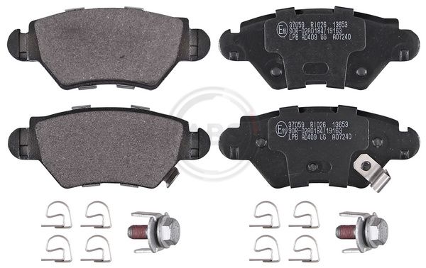 Brake Pad Set, disc brake 37059