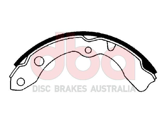 Street Series Brake Shoes [Toyota Corolla 200mm] - TecDoc Only