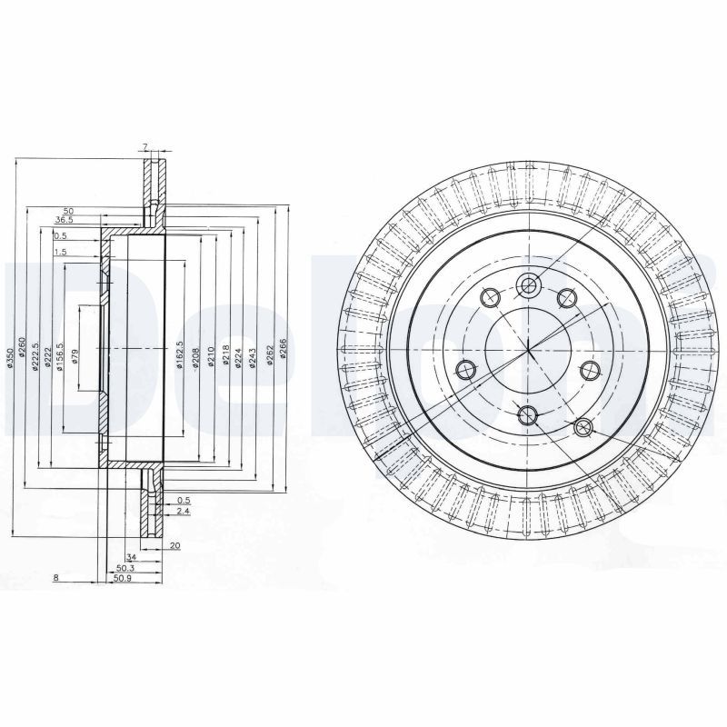 Brake Disc BG3925C