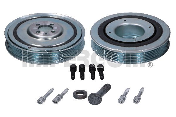 Riemenscheibensatz, Kurbelwelle