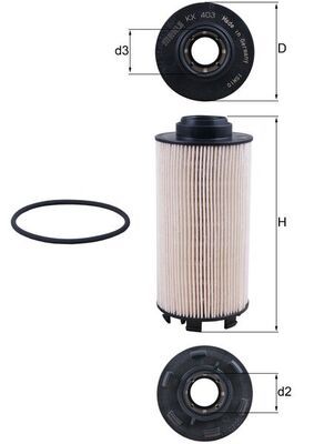 Filtro combustible