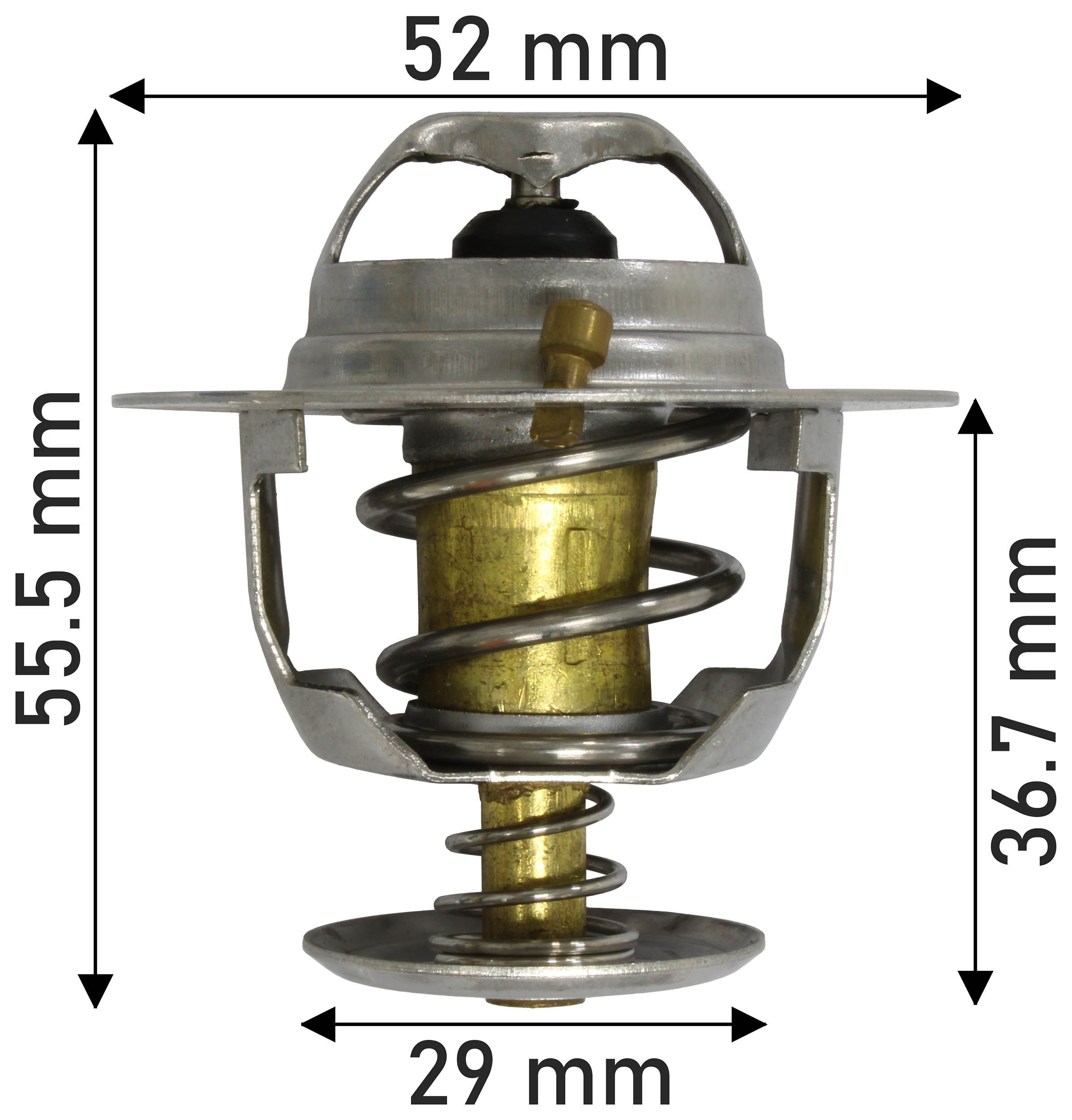 THERMOSTAT 52MM DIA 82C MULTIPLE APPLICATIONS - TecDoc Only