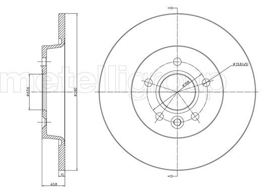 Brake Disc 23-0686C