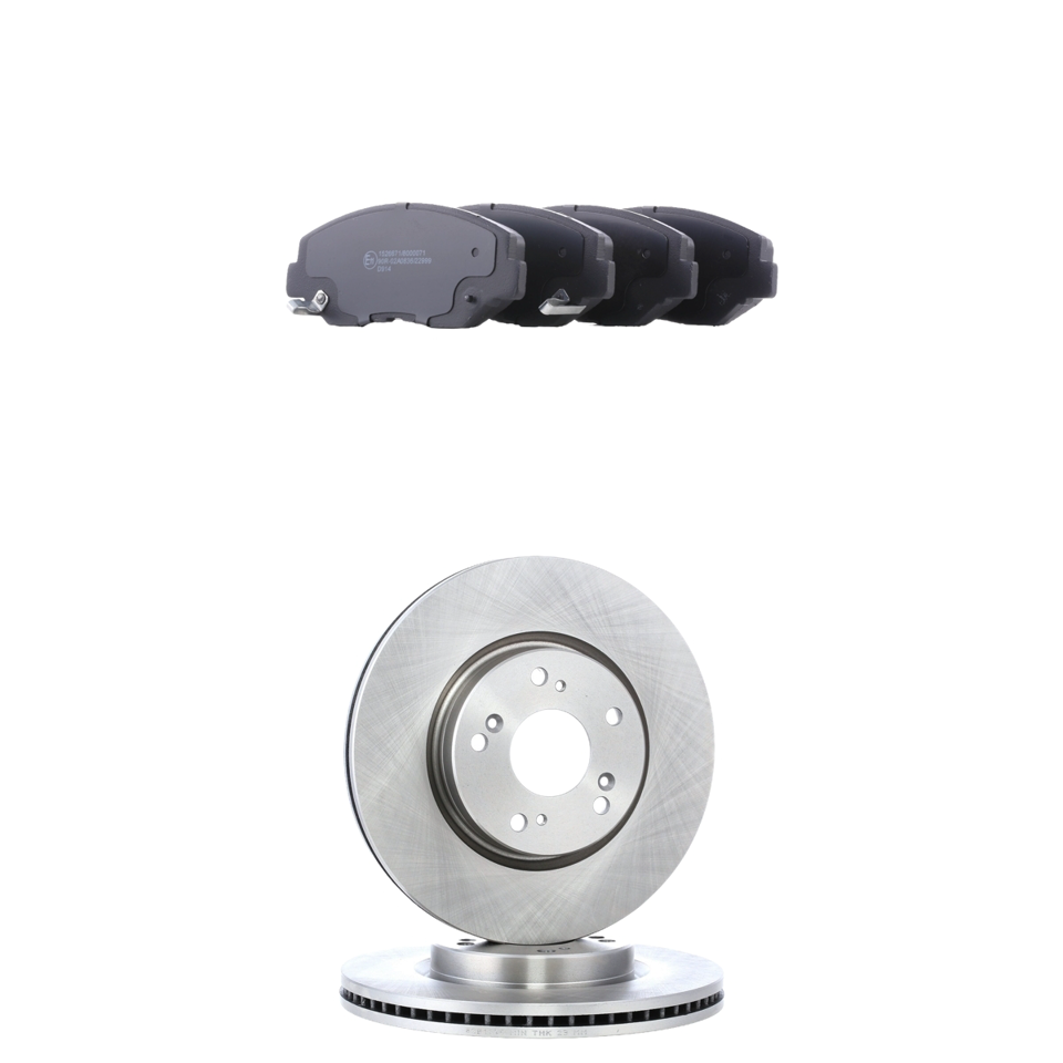 Remmenset, remschijf